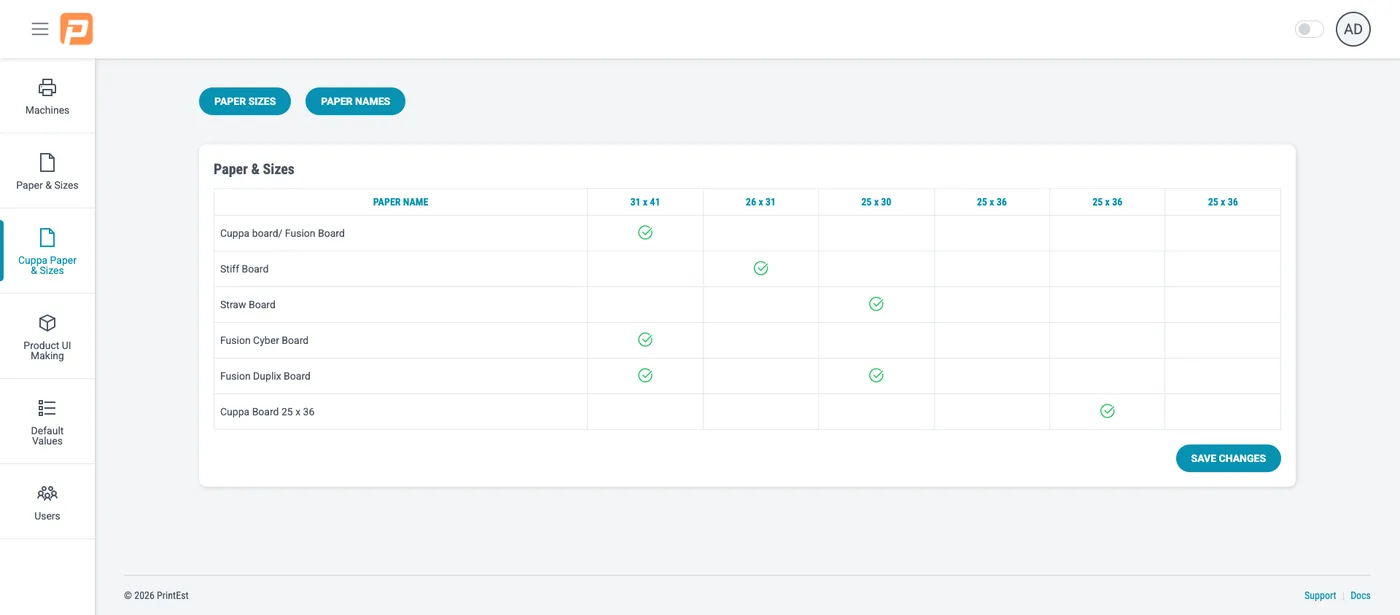 Print Solution ERP — screenshot 2